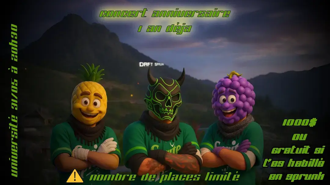 Concert Anniversaire - Daft Sprunk