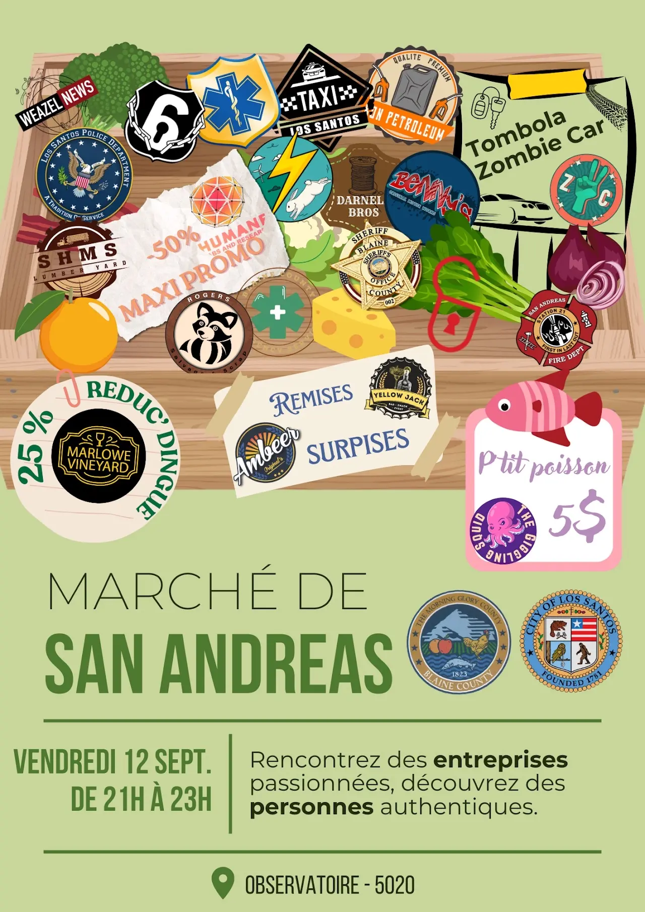 Marché de San Andréas