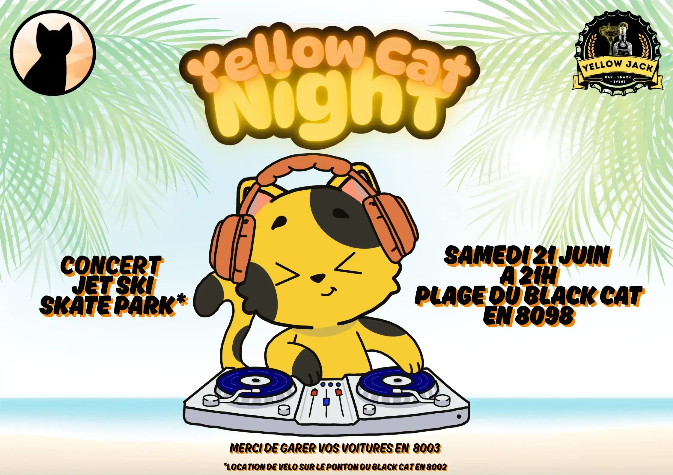 Yellow Cat Night
