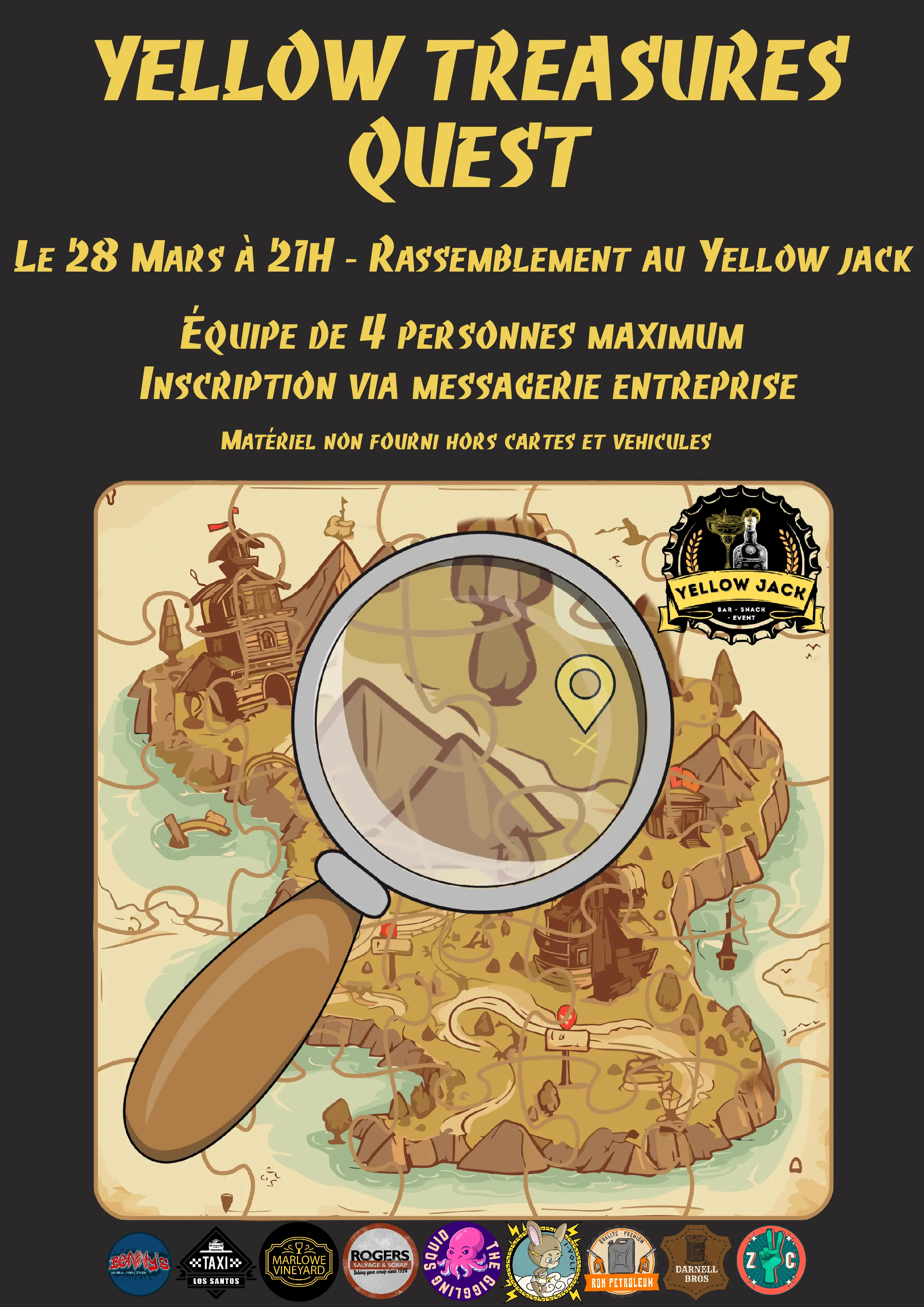 Yellow Treasure Quest